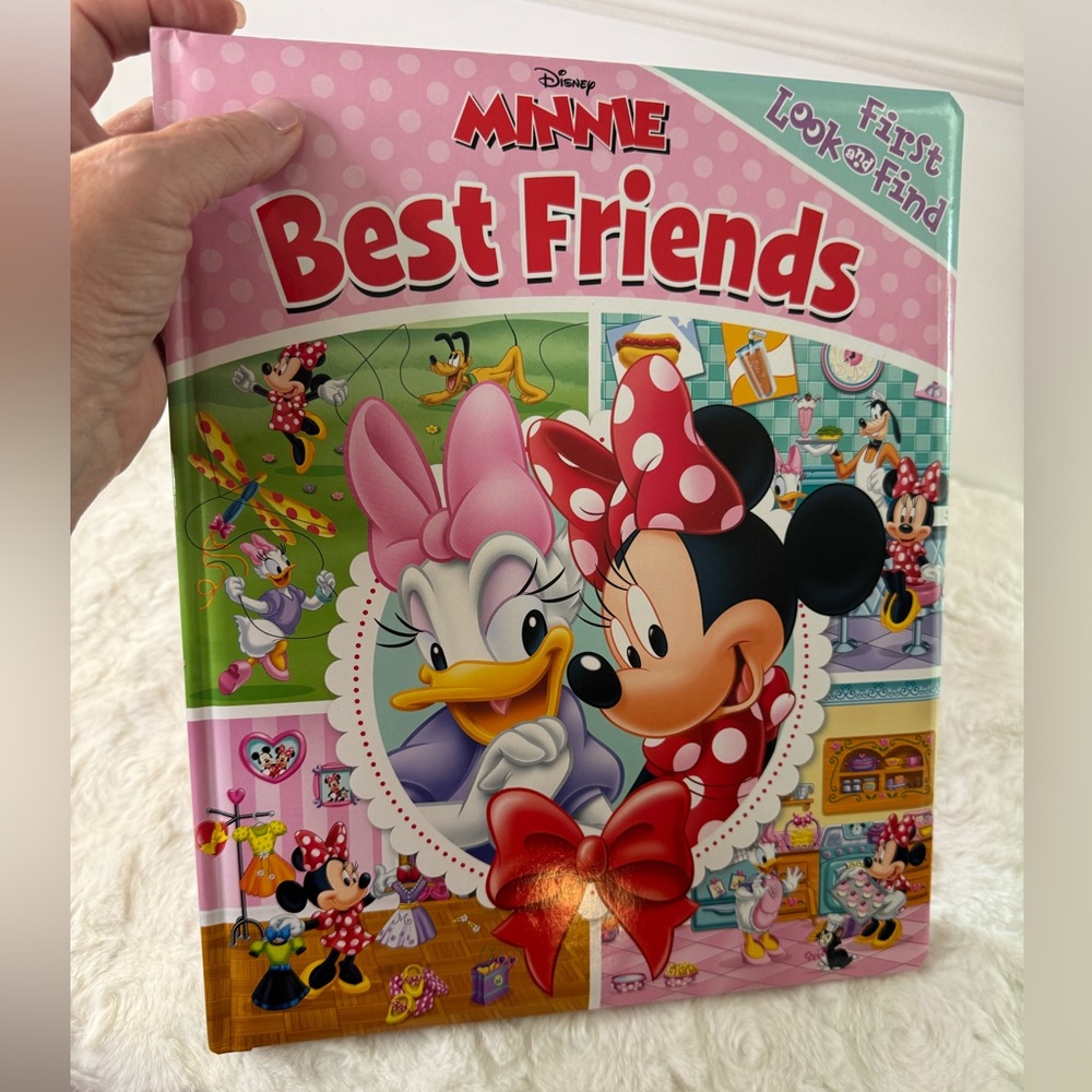 Minnie and Daisy Best Friends Toddlers Book -LARGE First Look and Find, ages 2-3